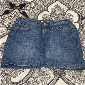 Jean Mini Skirt